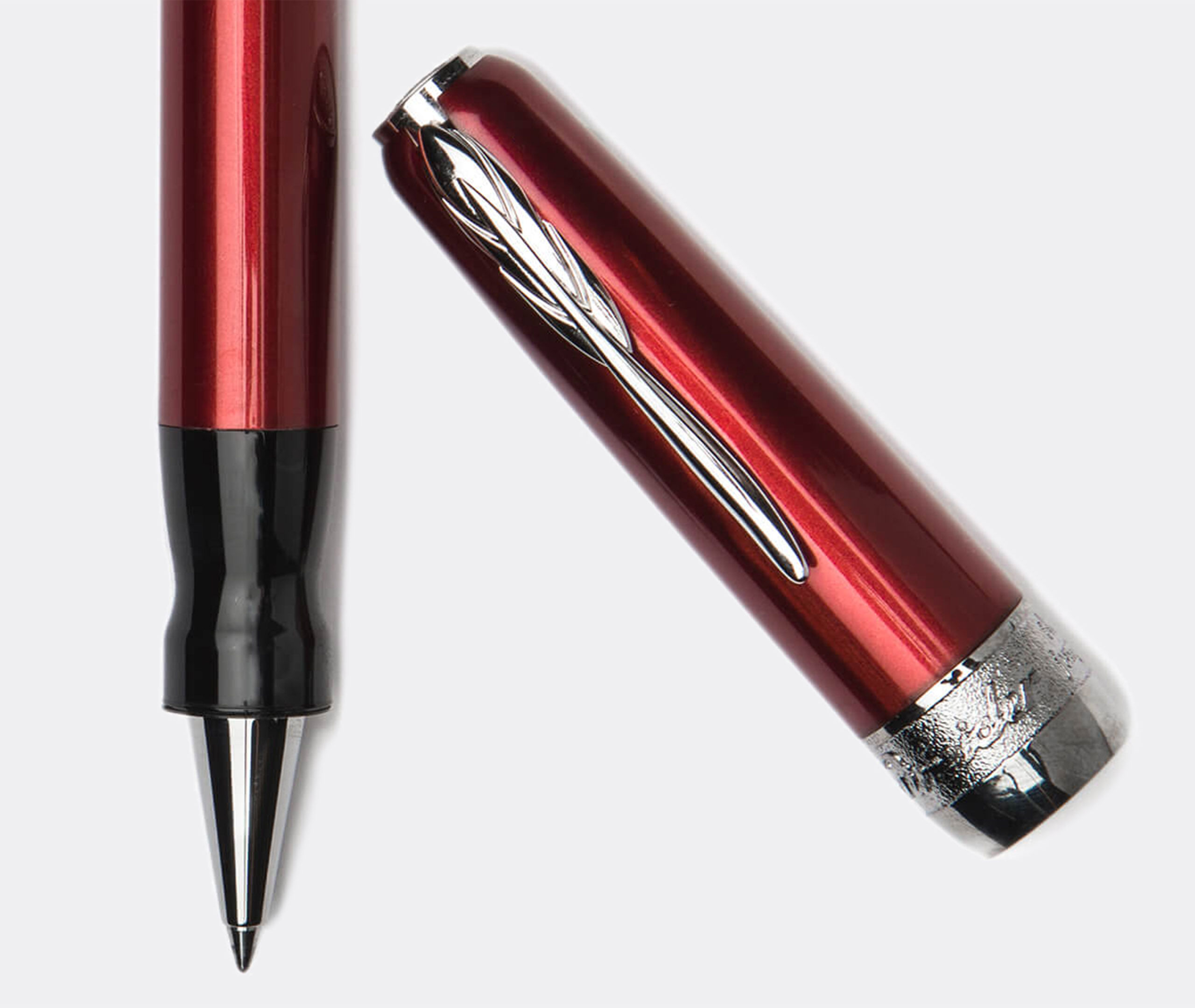 Full Metal Jacket' roller pen, red by Pineider | Stationery
