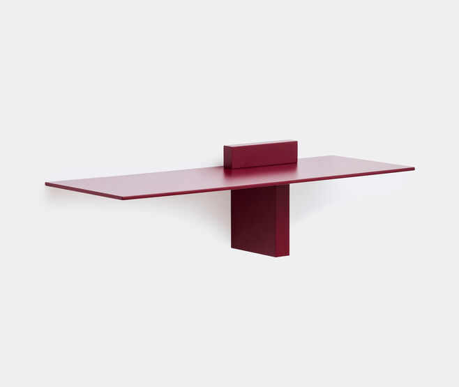Atelier Ferraro 'Piazzetta' shelf, red RED ATFE24PIA939RED