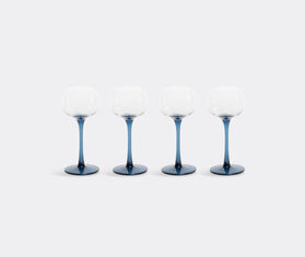 Bitossi Home &#39;Diseguale&#39; blue goblets, set of four BLUE BIHO22SET266BLU