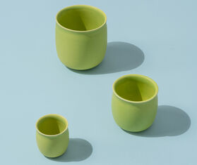Raawii 'Medium Cup', set of two, spring apple GREEN RAAW20SET062GRN