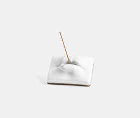 L'Objet 'Smoking Lips' incense set, white WHITE LOBJ26SMO908MUL