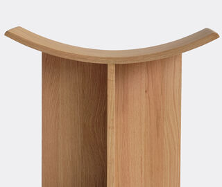 101 Copenhagen 'Brutus' stool, natural oak LIGHT BROWN COPH25BRU537BEI