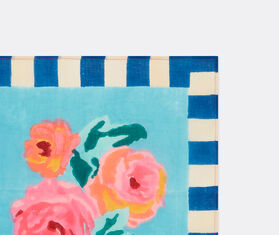 Lisa Corti 'Nizam Stripes' napkin, set of four, blue multicolor BLUE LICO25NAP575BLU