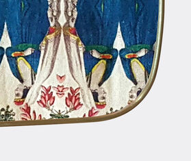 Les-Ottomans Patch NYC rectangular tray, blue and white MULTICOLOUR OTTO20PAT511MUL