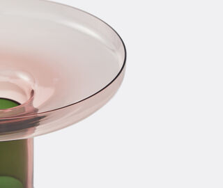 POLSPOTTEN 'Formy' vase, disk, pink and green MULTICOLOUR POLS25VAS997MUL