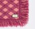 Gucci 'Gucci check' blanket, pink Bordeaux, Pink GUCC21PLA491BUR