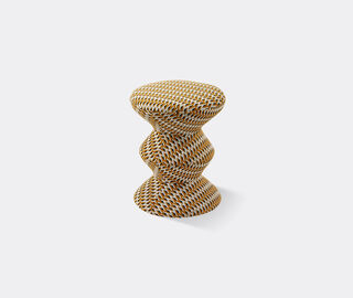 POLSPOTTEN 'Zig Zag' stool, soft ochre YELLOW POLS25ZIG031YEL