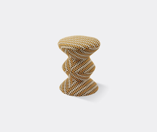 POLSPOTTEN 'Zig Zag' stool, soft ochre YELLOW POLS25ZIG031YEL