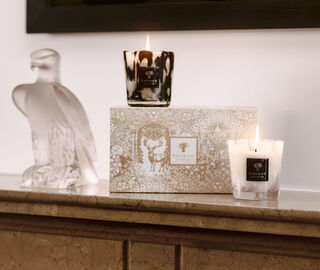 Baobab Collection 'Black and White Pearls'  candle duo, black and white MULTICOLOUR BAOB25SCE678MUL