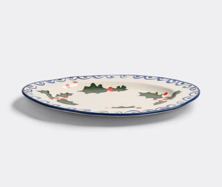 &amp;k Amsterdam 'Holly' oval platter, large, blue multicolor MULTICOLOUR AMST26PLA792MUL