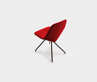 Poltrona Frau 'DU 30' chair, Carminio RED POFR20CHA079RED