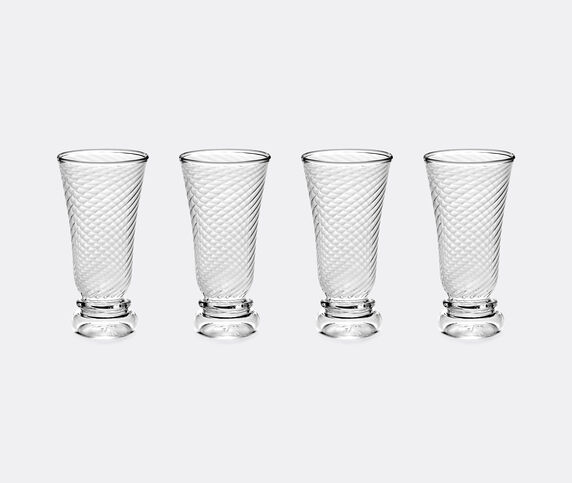 Serax 'Nabucho 10' glass, set of four, clear TRANSPARENT SERA26GLA230TRA
