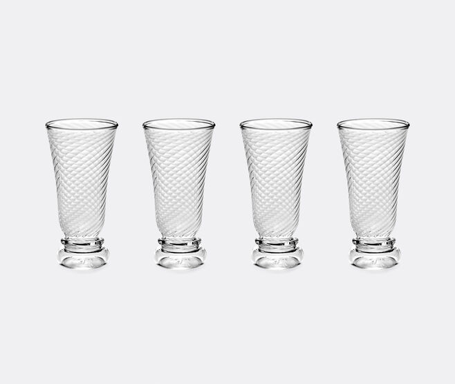 Serax 'Nabucho 10' glass, set of four, clear TRANSPARENT SERA26GLA230TRA