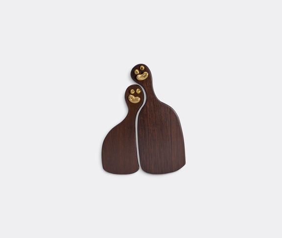 L'Objet 'Haas' nested cheeseboards, set of two brown ${masterID}