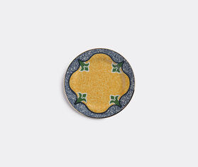 La DoubleJ &#39;Graniglia&#39; dessert plates, set of two YELLOW LADJ19GRA862YEL