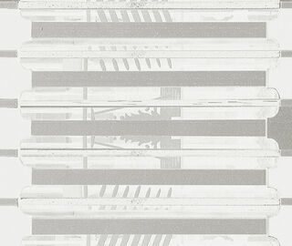 Wall&amp;dec&ograve; 'Ornate Ts' wallpaper, grey GREY WADE20ORN372GRY