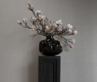 101 Copenhagen 'Wabi' vase, medium, smoked forest GREY COPH25WAB717GRN