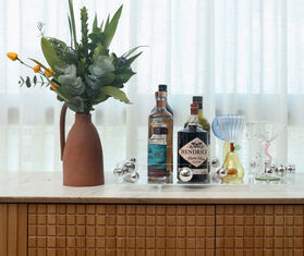 By Gabs &#39;Bandeja Match&#39; tray, large, silver SILVER GABS24BAN691SIL