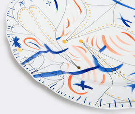 Vista Alegre &#39;Folkifunki&#39; round platter WHITE VIAL17FOL808WHI