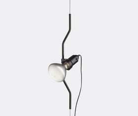 Flos 'Parentesi' pendant lamp, black, EU plug BLACK FLOS23PAR272BLK