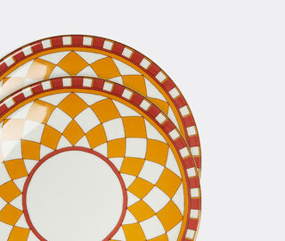 La DoubleJ 'Apollo' side plate, set of two, multicolor MULTICOLOUR LADJ24APO410MUL
