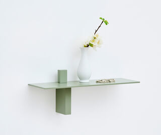 Atelier Ferraro 'Piazzetta' shelf, cement grey GREY ATFE24PIA908GRY