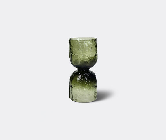 Pomax 'Diabolo' hurricane vase, small, green undefined ${masterID}
