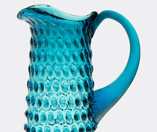 KLIMCHI 'Hobnail Jug' tall, aquamarine TURQUOISE KLIM22HOB205LBL