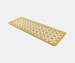 Cc-tapis 'Criss Cross Runner' rug, mustard YELLOW CCTA25CRI822YEL