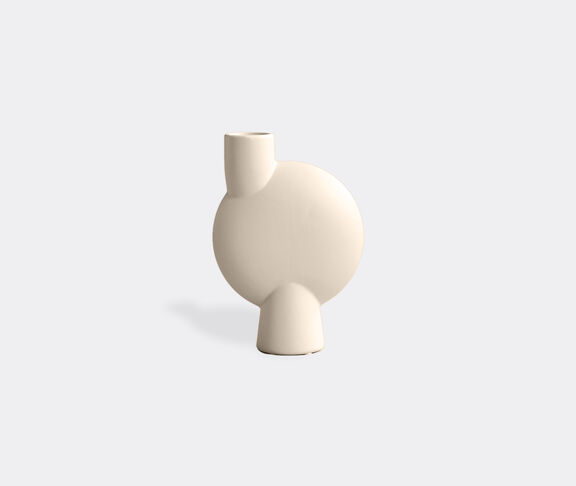 101 Copenhagen 'Sphere' medium vase, bubl, vanilla WHITE ${masterID}
