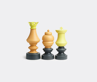 Nuove Forme 'Chess King', yellow and green MULTICOLOUR NUFO22SCA427MUL