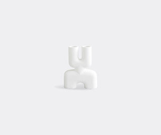 101 Copenhagen 'Cobra Double' mini  vase, white WHITE COPH25COB171WHI
