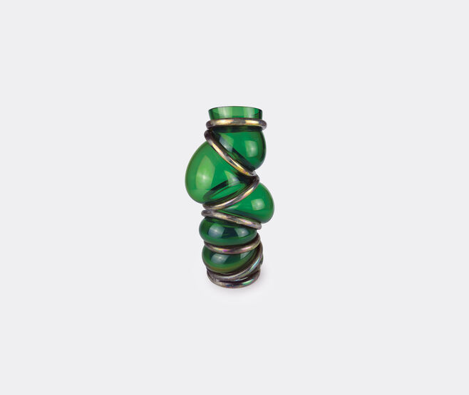 Vanessa Mitrani 'Chain Ring' vase, green GREEN VAMI22CHA306GRN