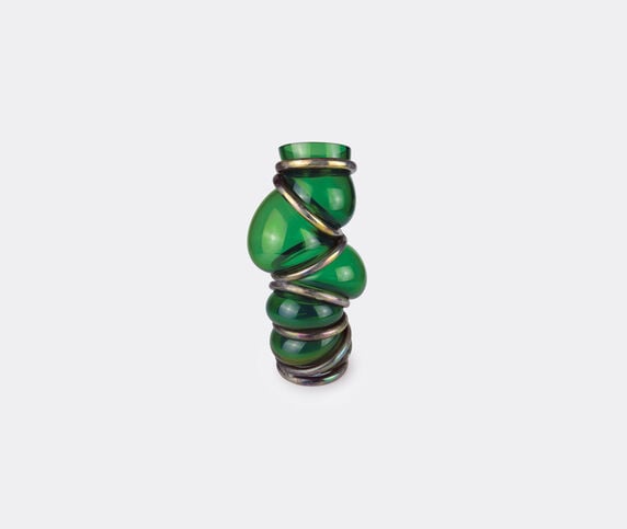 Vanessa Mitrani 'Chain Ring' vase, green Green VAMI22CHA306GRN