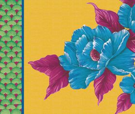 Lisa Corti 'Masonite' rectangular placemat, set of two, azalea green GREEN LICO23MAS493MUL