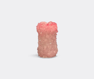Mineral Series 'Crystal' vase, small, soft pink PINK MISE25SMA215PIN