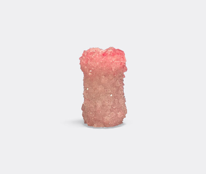 Mineral Series 'Crystal' vase, small, soft pink PINK MISE25SMA215PIN