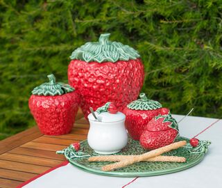 Bordallo Pinheiro 'Morango' tureen, large MULTICOLOUR BOPI22MOR384MUL
