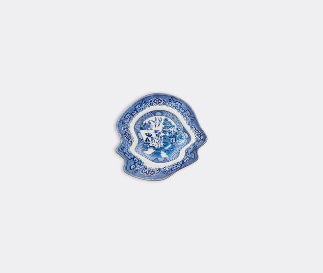 Seletti 'Classic on Acid, Glitchy Willow' dessert plate BLUE SELE23DES312MUL