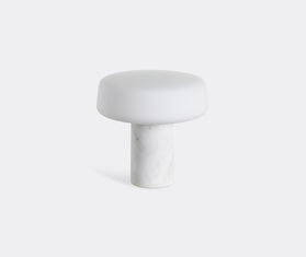 Case Furniture &#39;Solid Table Light&#39;, Carrara marble, small, US plug MULTICOLOUR CAFU20SOL495WHI