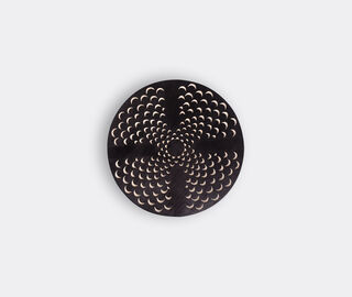 Zanat 'Tattoo Pheasant' stool BLACK ZANA20TAT756BLK