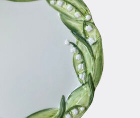 Les-Ottomans &#39;Lily of the Valley&#39; dessert plate MULTICOLOUR OTTO23LIL773MUL
