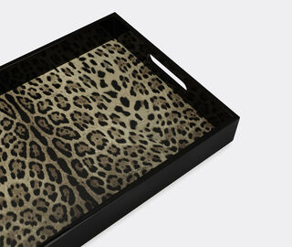 Dolce&amp;Gabbana Casa 'Leopardo' tray, rectangular MULTICOLOUR DGCA23REC209MUL