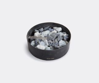 Mad et Len 'Cristaux' pot pourri totem, Ambre nobile, large BLACK MALE18POT530BLK