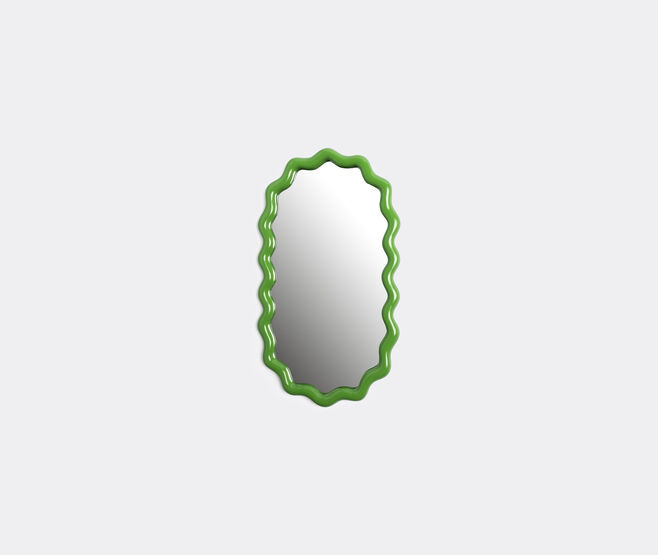 &k Amsterdam 'Zigzag' mirror, green GREEN AMST25MIR260GRN