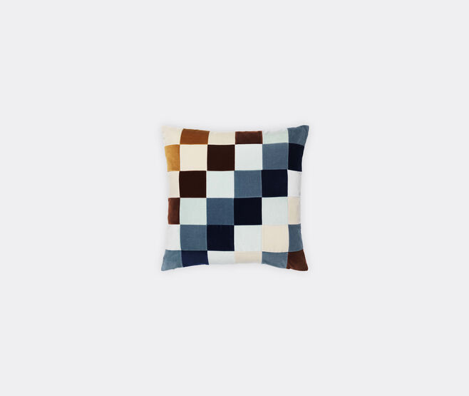 Christina Lundsteen 'Eliza' cushion, multicolor silverblue MULTICOLOUR CHLU25ELI613BLU