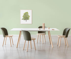 Magis &#39;Alpina&#39; chair, olive green MULTICOLOUR MAGI22ALP295GRN