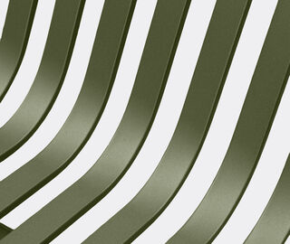 Hay 'Palissade' lounge chair, low OLIVE HAY117PAL394GRN