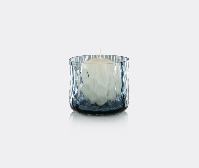 Venini 'Night In Venice' candle, light blue BLUE VENI19NIG667PUR