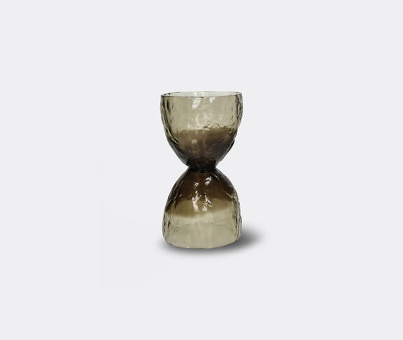 Pomax 'Diabolo' hurricane vase, medium, smoke undefined ${masterID}
